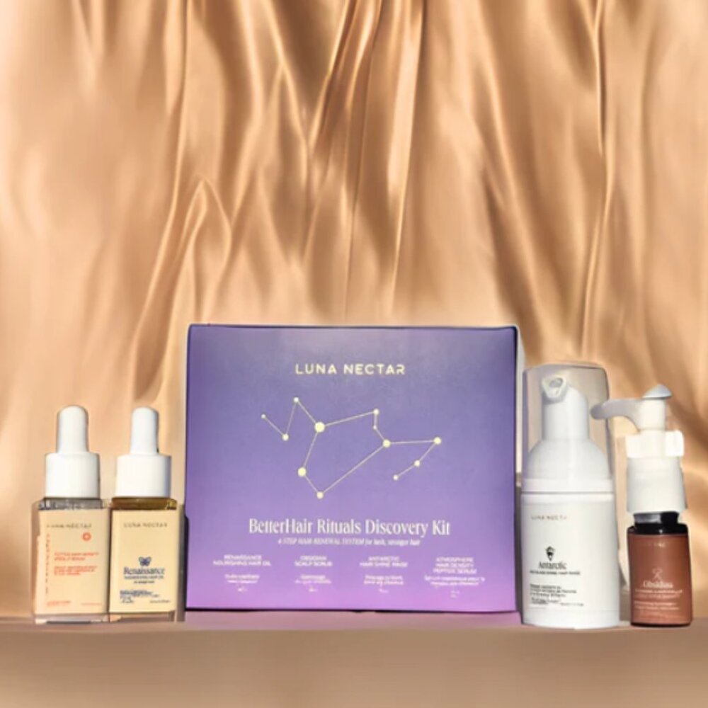Luna Nectar 4-Step BetterHair Rituals Discovery Kit (New, One Item Leaked) - Picture 2 of 2